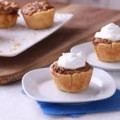 Homemade Mini Pecan Pie with Ice Cream